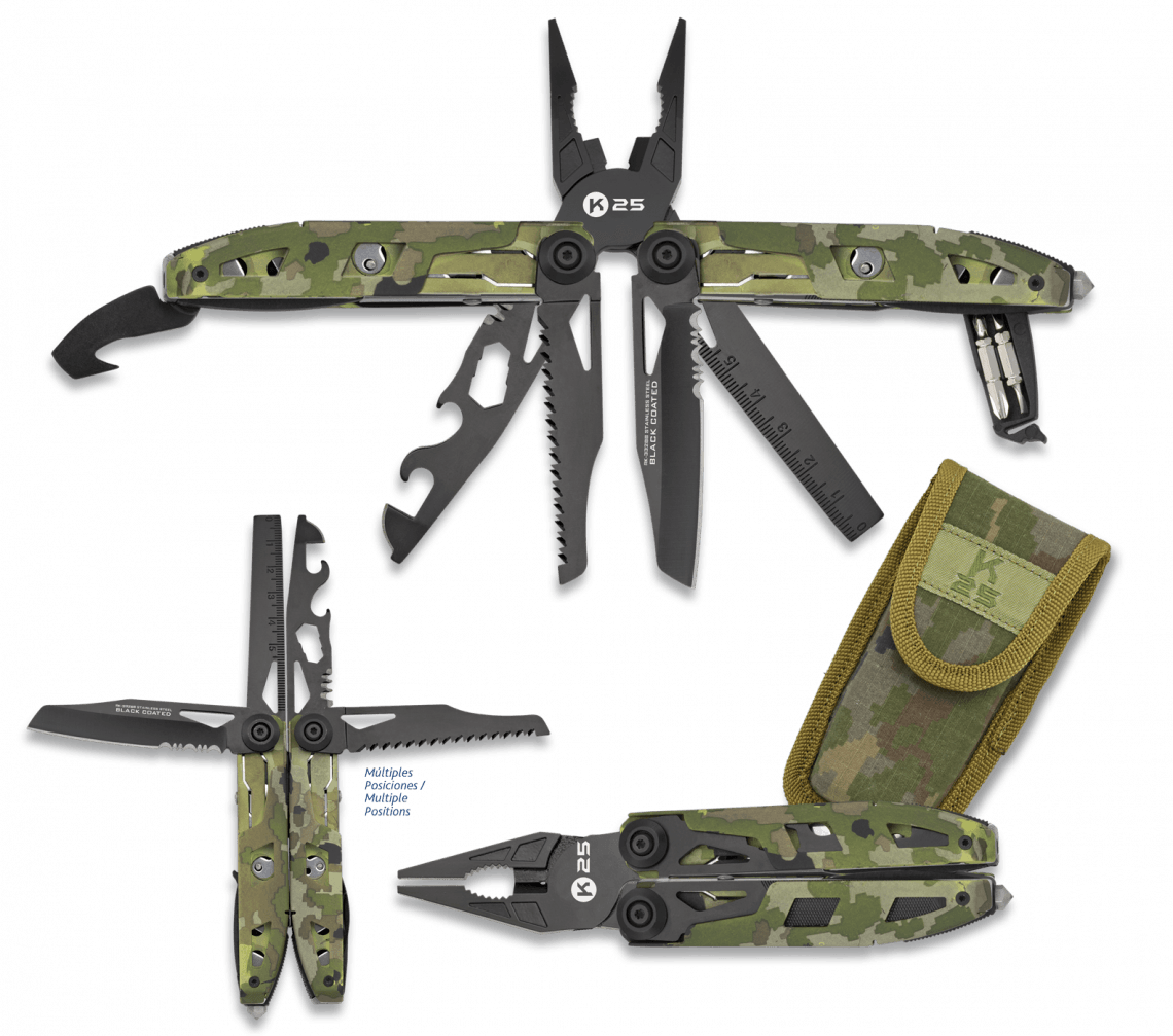 Alicates Multiusos camo SPC K25. NORTHVIVOR