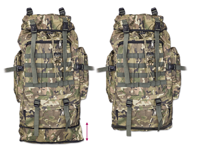 Mochila Barbaric 60L con Molle NORTHVIVOR