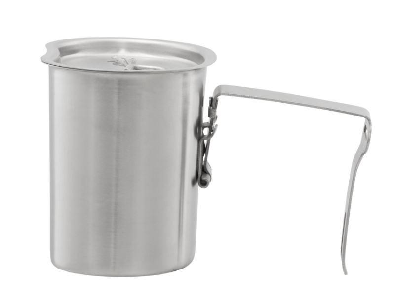 Taza acero inox con tapa NORTHVIVOR