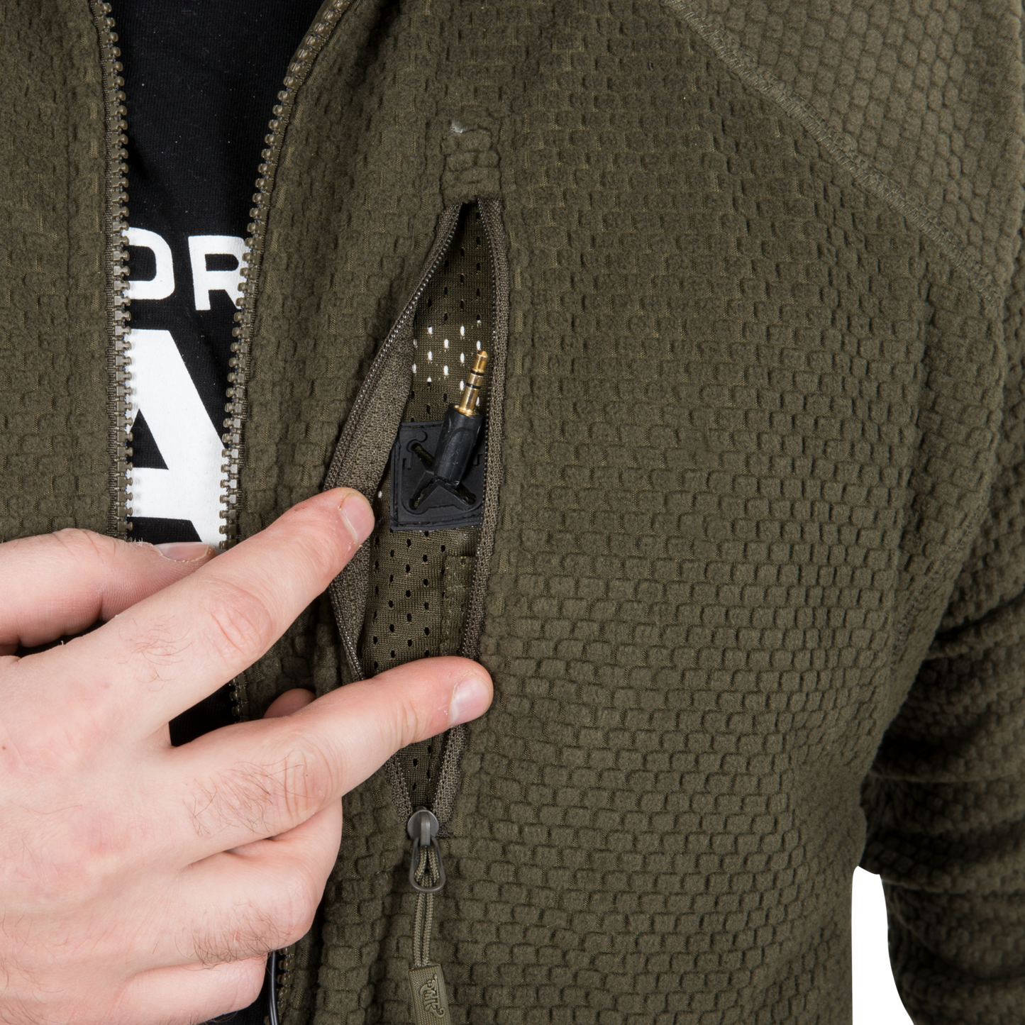 Jaqueta Alpha Tactical Grid Fleece Helikon-tex