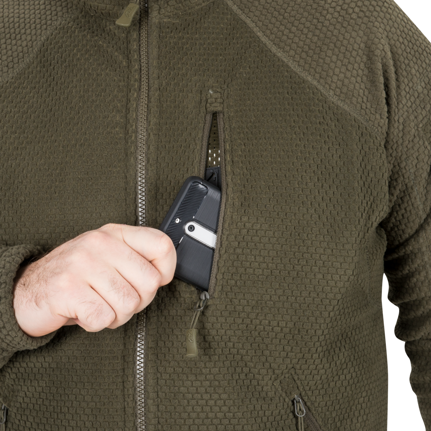 Jaqueta Alpha Tactical Grid Fleece Helikon-tex