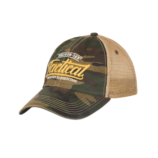 Boné rastreador camuflado pré-lavado