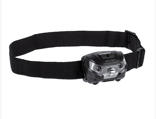 Linterna Frontal 200 lumen negro NORTHVIVOR