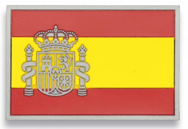 Parche relieve goma bandera de españa NORTHVIVOR