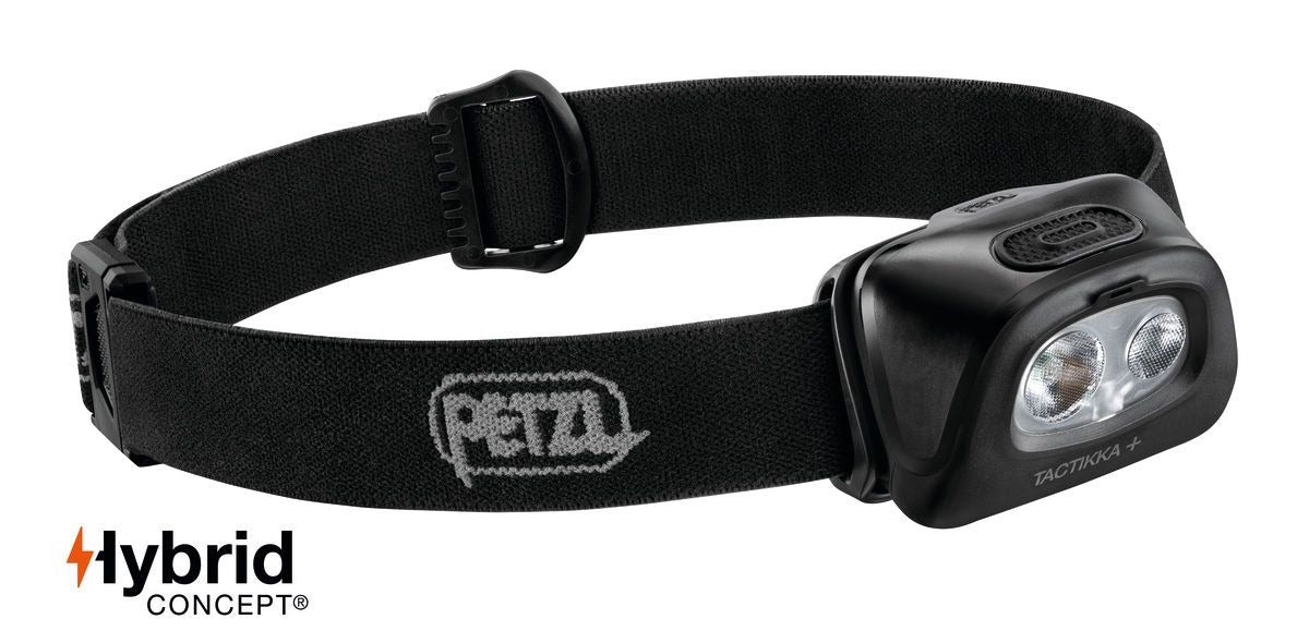 Linterna frontal PETZL TACTIKKA+ negra NORTHVIVOR