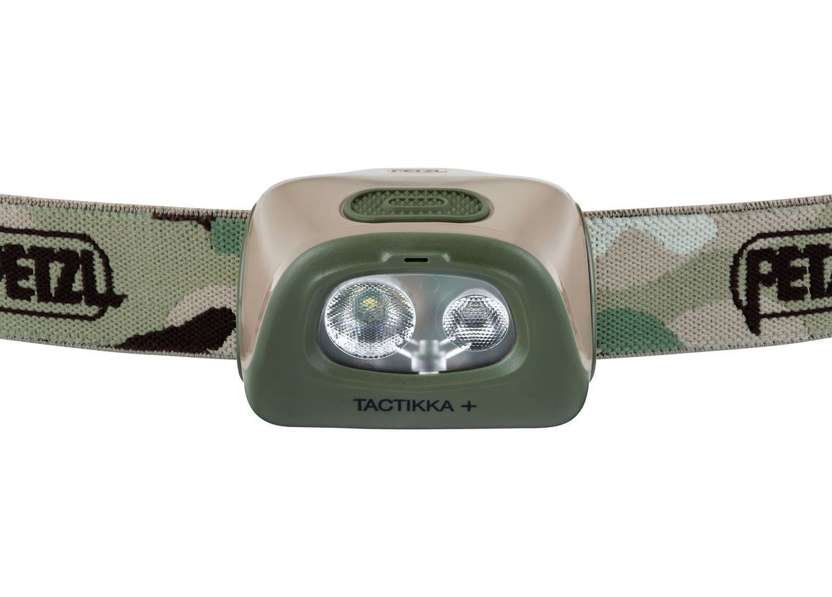 Linterna frontal PETZL TACTIKKA 350 + CAMO NORTHVIVOR