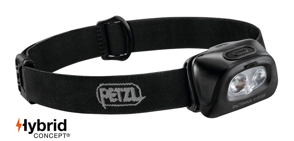 Linterna frontal PETZL TACTIKKA + RGB 350L negra NORTHVIVOR