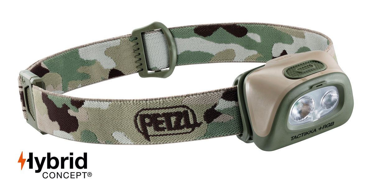 Linterna frontal PETZL TACTIKKA RGB CAMO 350L NORTHVIVOR