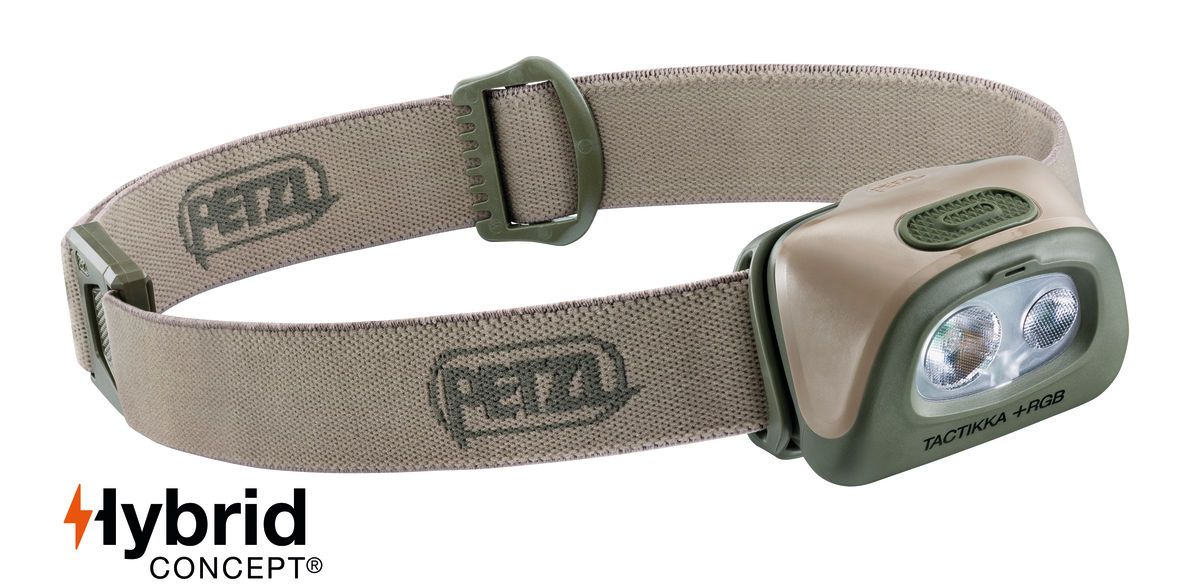 Linterna frontal PETZL TACTIKKA RGB DESERT NORTHVIVOR