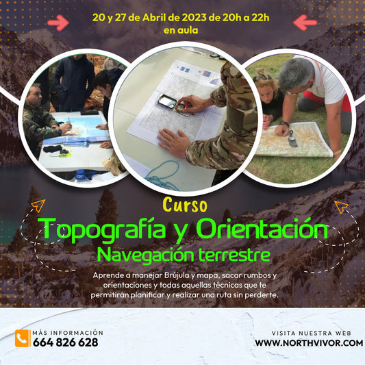 Curso Topografía y Orientación, navegación terrestre