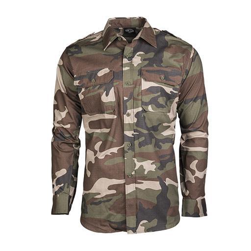 Camisa campo ripstop woodland NORTHVIVOR