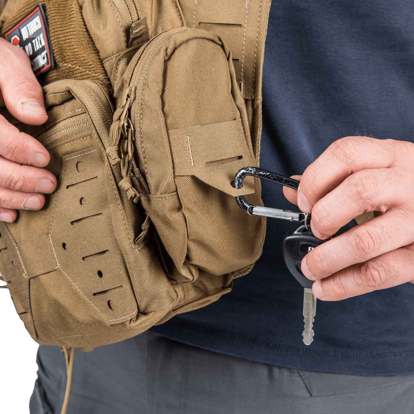 Bolsa lateral EDC cordura sistema molle NORTHVIVOR