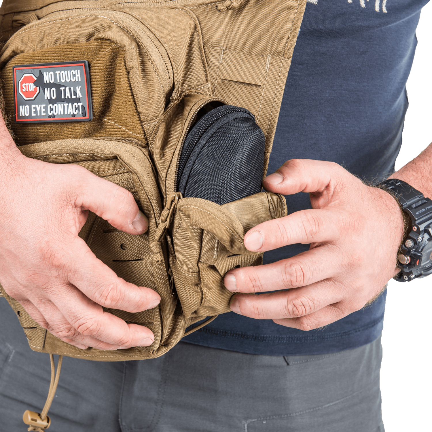 Bolsa lateral EDC cordura sistema molle NORTHVIVOR