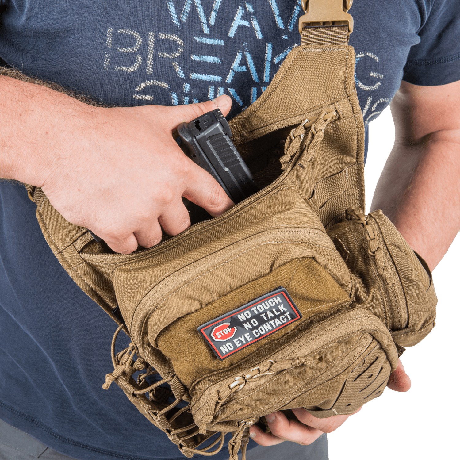 Bolsa lateral EDC cordura sistema molle NORTHVIVOR