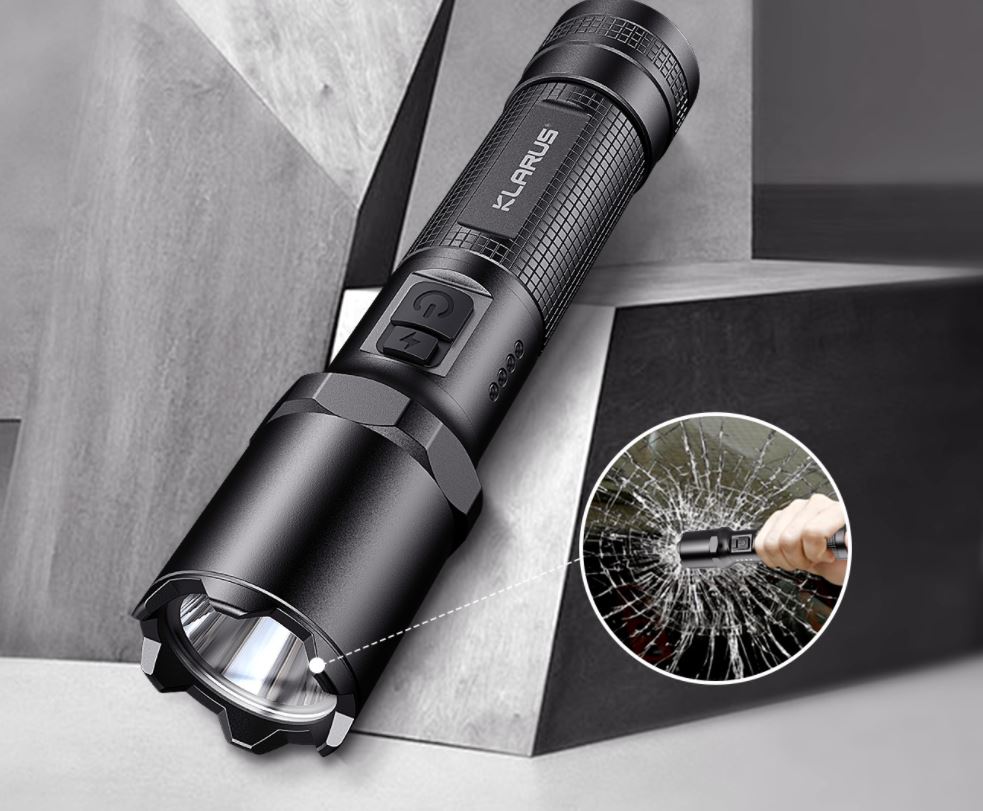 Lanterna portátil de alto desempenho Klarus 1100 Lumens