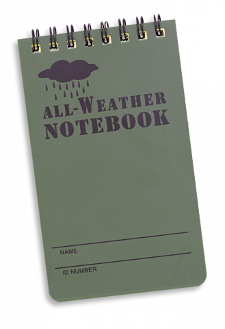 libreta waterproof