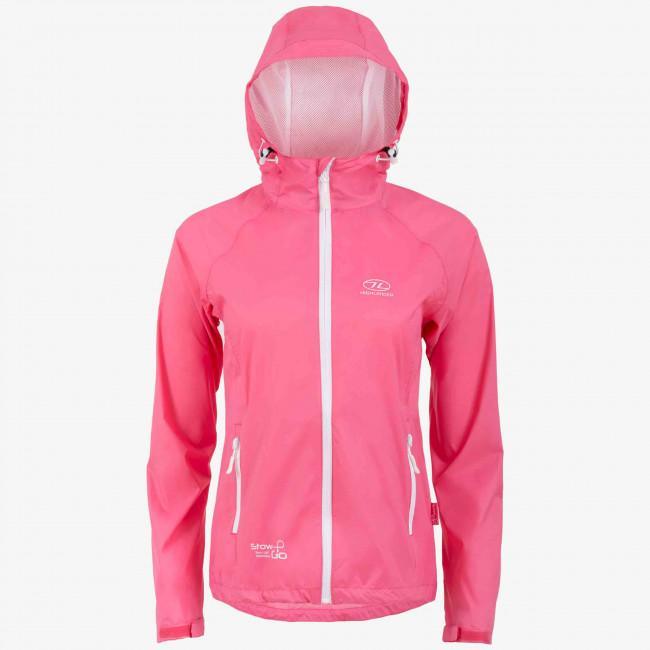 Chaqueta impermeable stow & go highlander (rosa) NORTHVIVOR