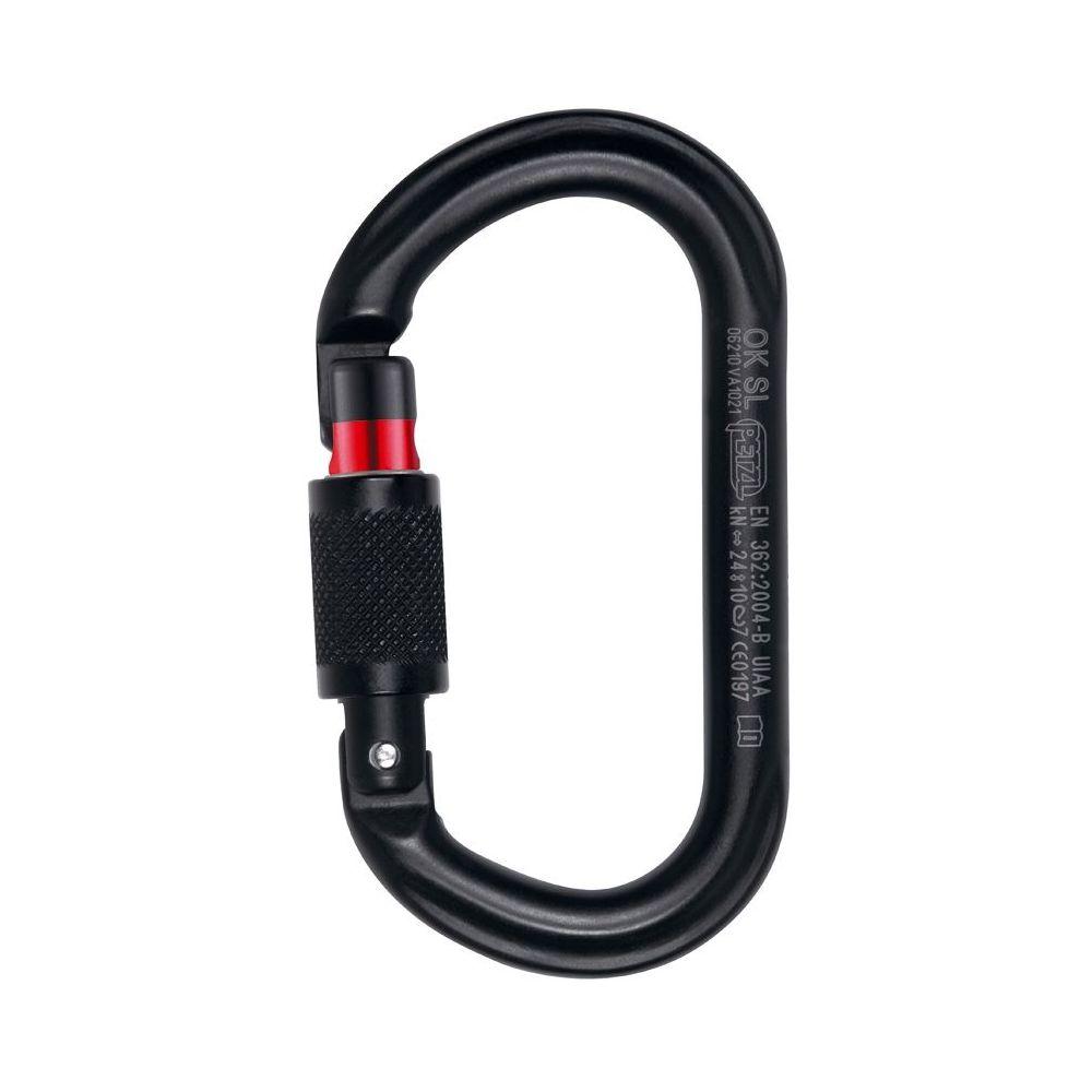 Mosquetón  OK SCREW-LOCK negro PETZL NORTHVIVOR