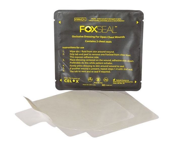 Apósito oclusivo Foxseal para tórax