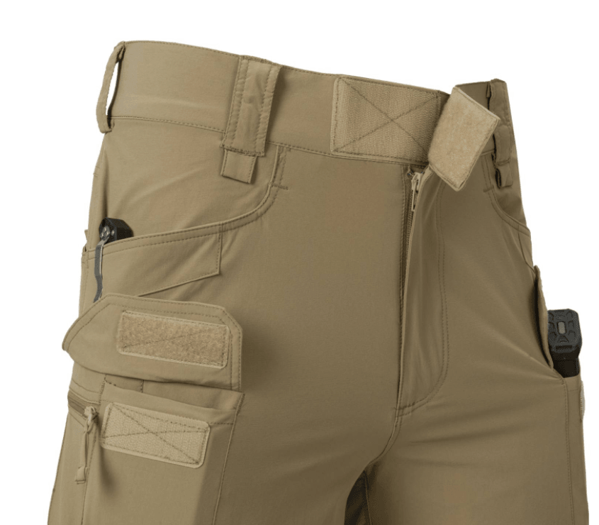 OTS pantalones cortos Gris para exteriores 8,5" Versastrecth Lite Helikontex NORTHVIVOR