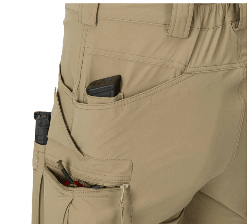 OTS pantalones cortos Gris para exteriores 8,5" Versastrecth Lite Helikontex NORTHVIVOR