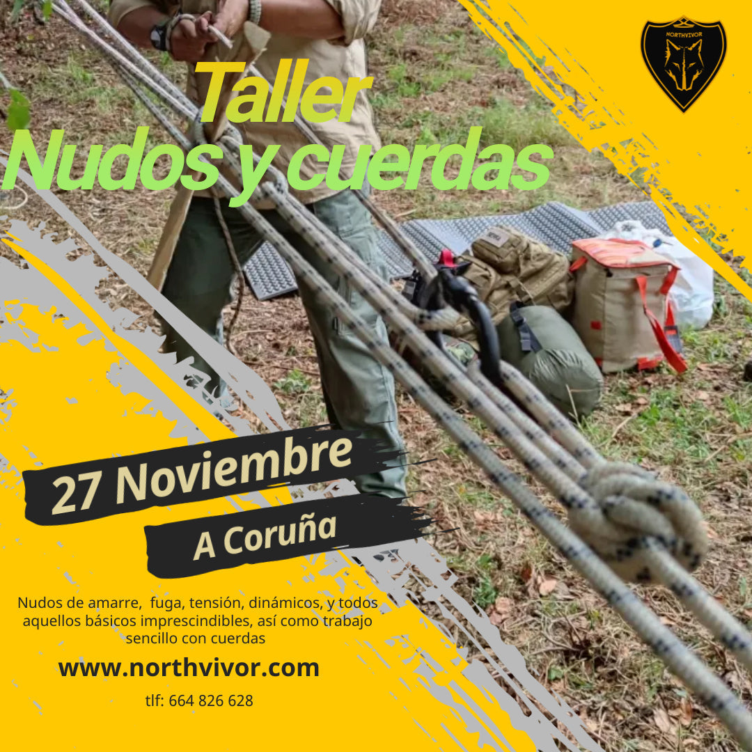 Taller básico de nudos y cuerdas