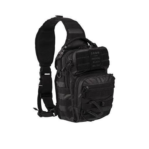 mochila bandolera miltec tactical negro NORTHVIVOR